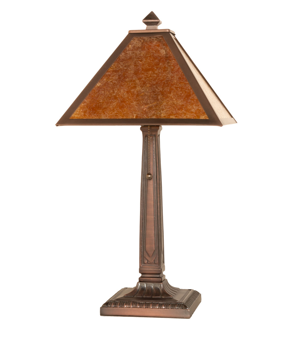 Meyda Tiffany Lighting 248804 Mission Prime One Light Table Lamp Lamp Bronze / Dark