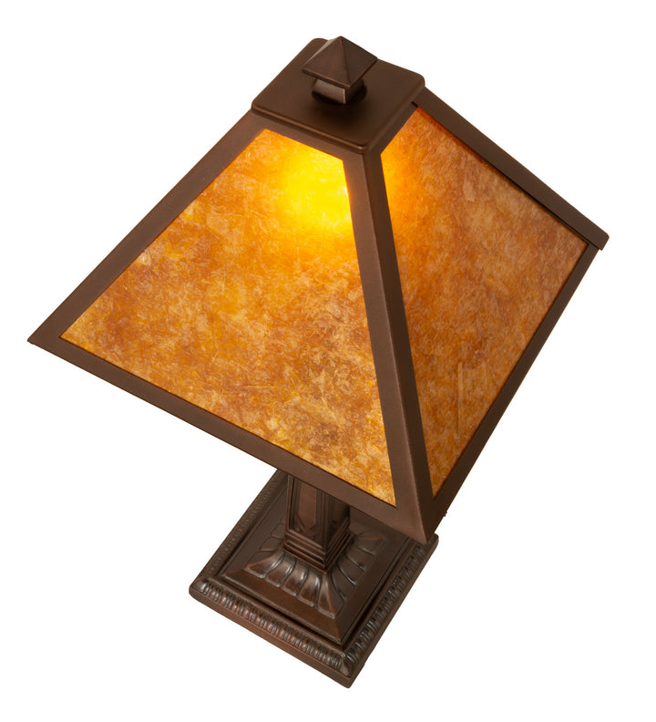 Meyda Tiffany Lighting 248804 Mission Prime One Light Table Lamp Lamp Bronze / Dark