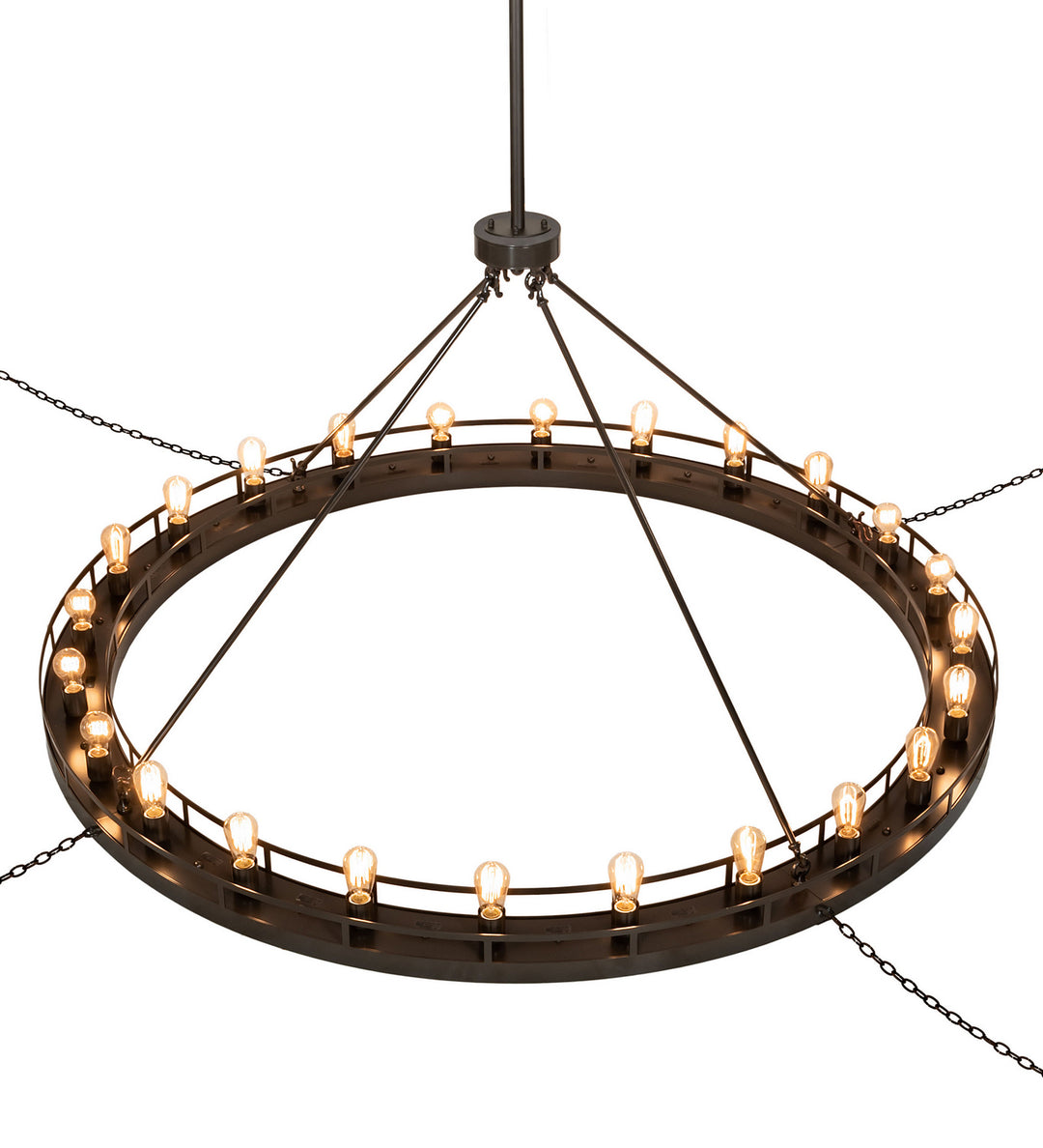 Meyda Tiffany Barbury 249013 Chandelier Light - Timeless Bronze