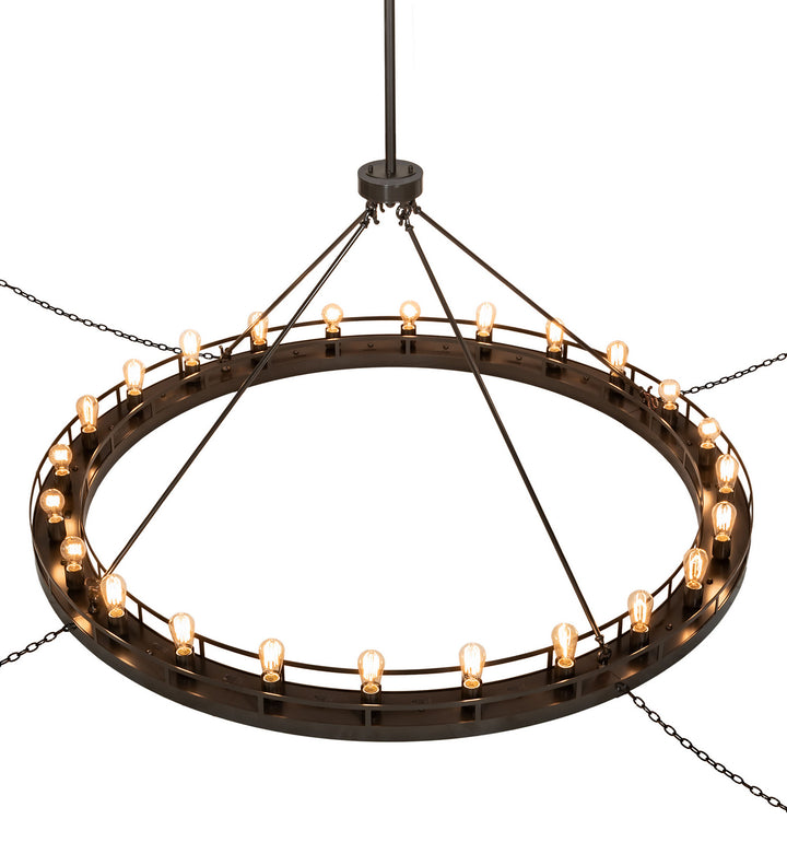 Meyda Tiffany Barbury 249013 Chandelier Light - Timeless Bronze