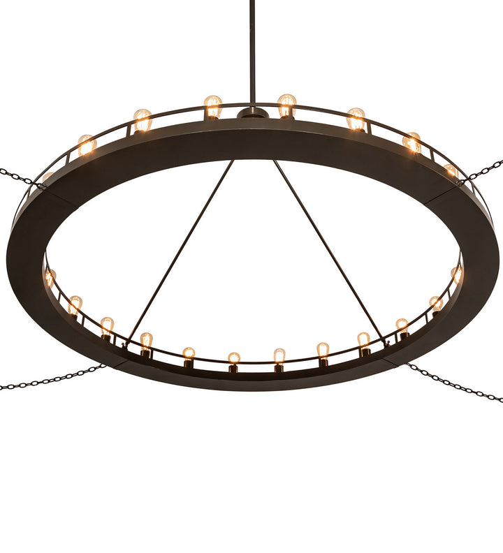 Meyda Tiffany Barbury 249013 Chandelier Light - Timeless Bronze