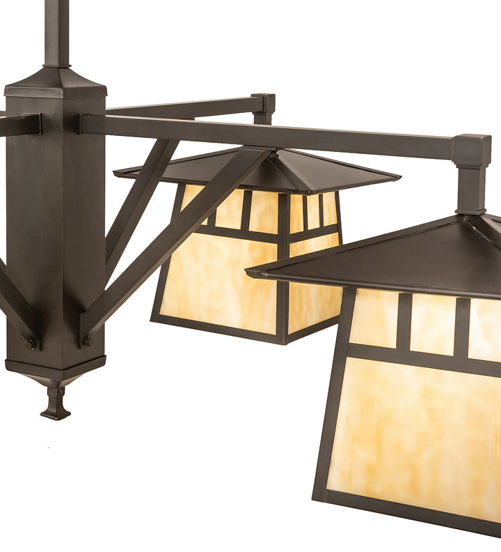 Meyda Tiffany Stillwater 250681 Chandelier Light - Craftsman Brown