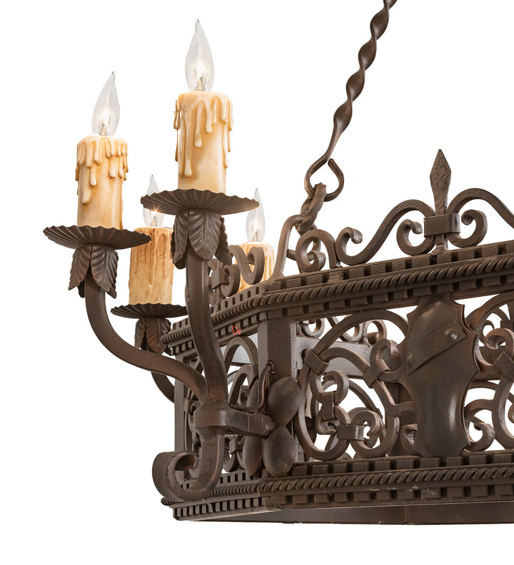 Meyda Tiffany Conques 250747 Pendant Light - Oil Rubbed Bronze