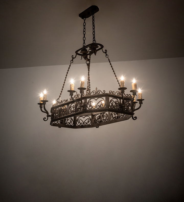 Meyda Tiffany Conques 250747 Pendant Light - Oil Rubbed Bronze