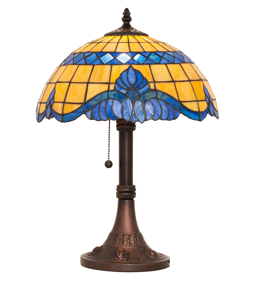 Meyda Tiffany Lighting 251094 Baroque One Light Accent Lamp Lamp Bronze / Dark