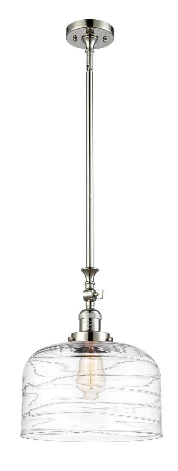 Innovations Franklin Restoration 206-PN-G713-L Pendant Light - Polished Nickel