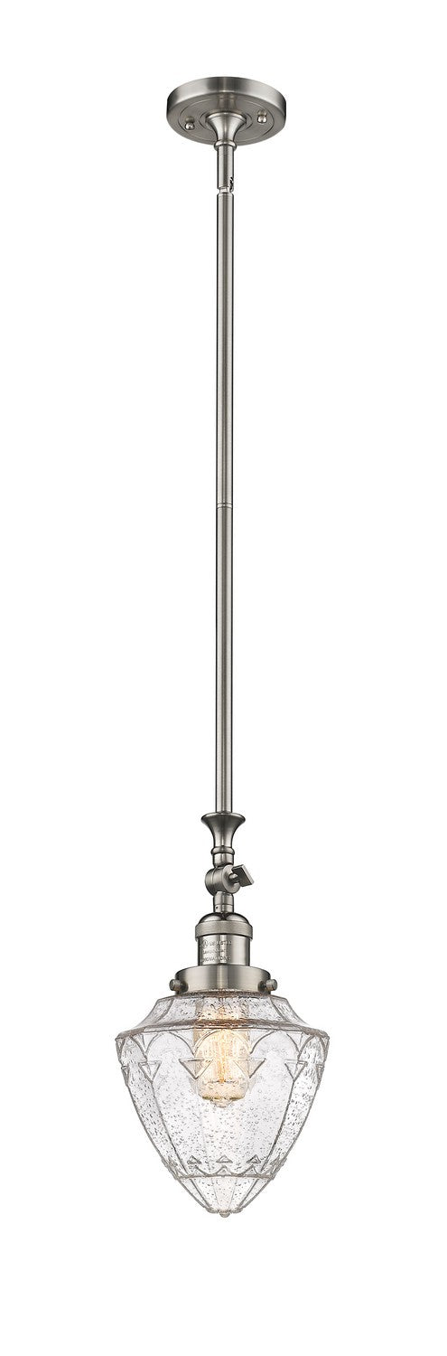 Innovations Franklin Restoration 206-SN-G664-7-LED Pendant Light - Brushed Satin Nickel