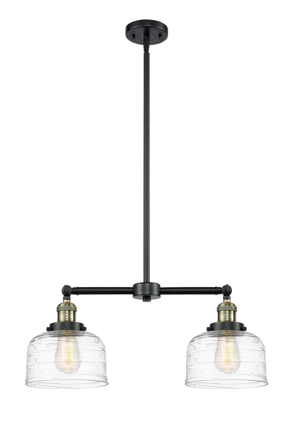 Innovations Franklin Restoration 209-BAB-G713-LED Chandelier Light - Black Antique Brass