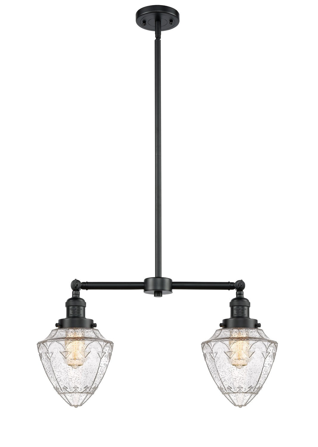 Innovations Franklin Restoration 209-OB-G664-7-LED Chandelier Light - Oil Rubbed Bronze