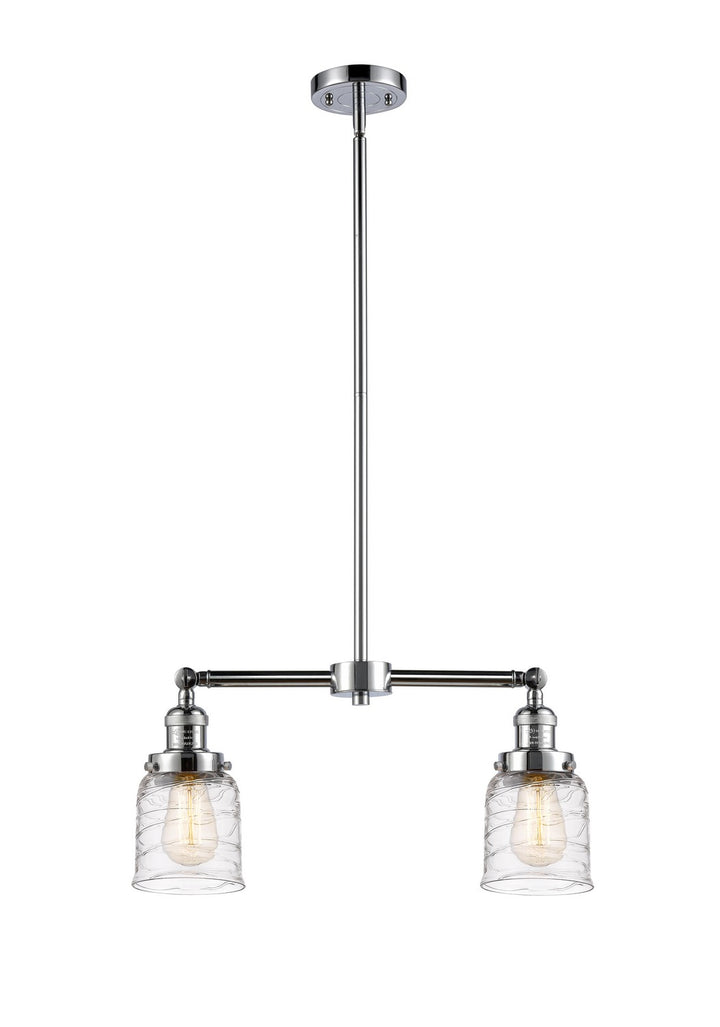 Innovations Franklin Restoration 209-PC-G513 Chandelier Light - Polished Chrome