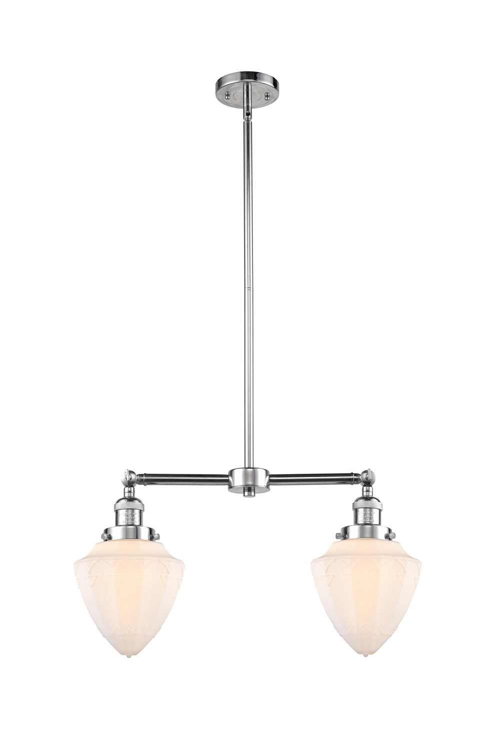 Innovations Franklin Restoration 209-PC-G661-7 Chandelier Light - Polished Chrome