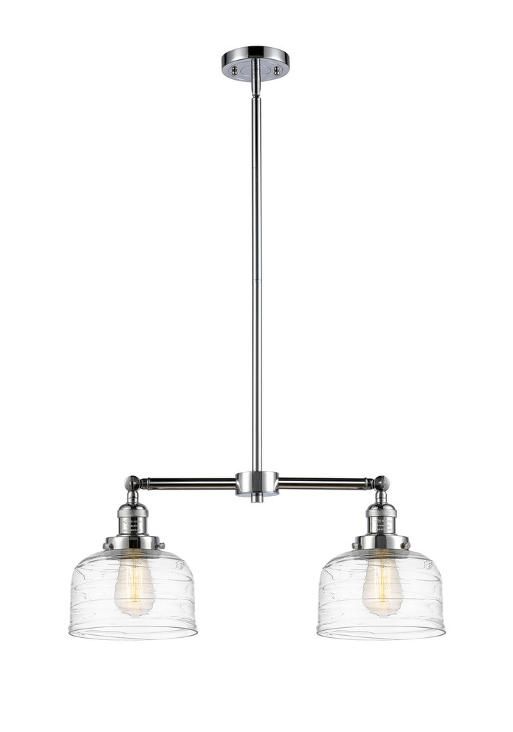 Innovations Franklin Restoration 209-PC-G713 Chandelier Light - Polished Chrome