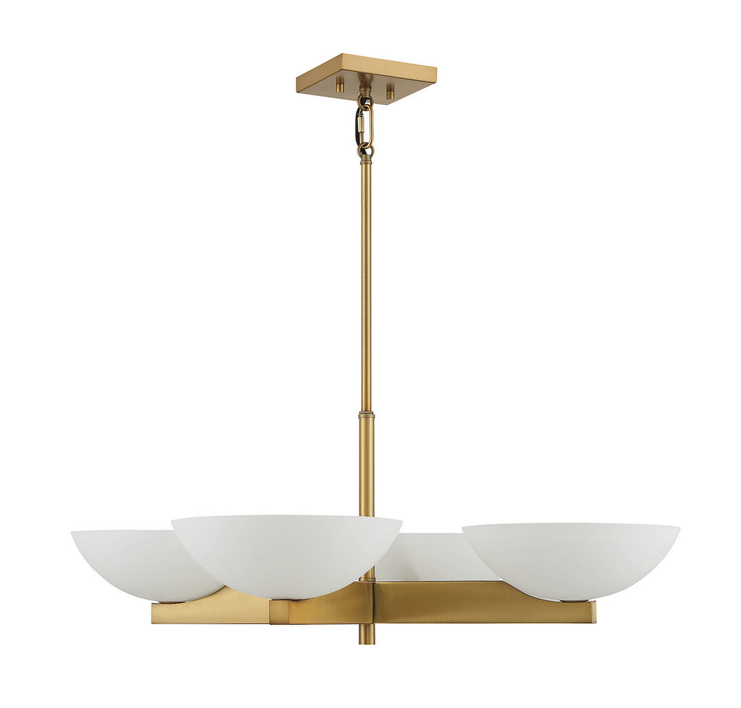 Savoy House Fallon 1-1613-4-322 Chandelier Light - Warm Brass