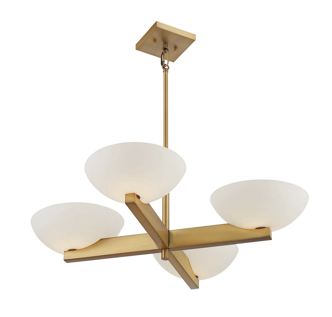 Savoy House Fallon 1-1613-4-322 Chandelier Light - Warm Brass