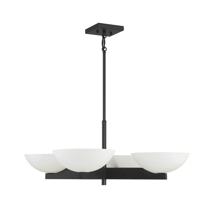 Savoy House Fallon 1-1613-4-89 Chandelier Light - Matte Black