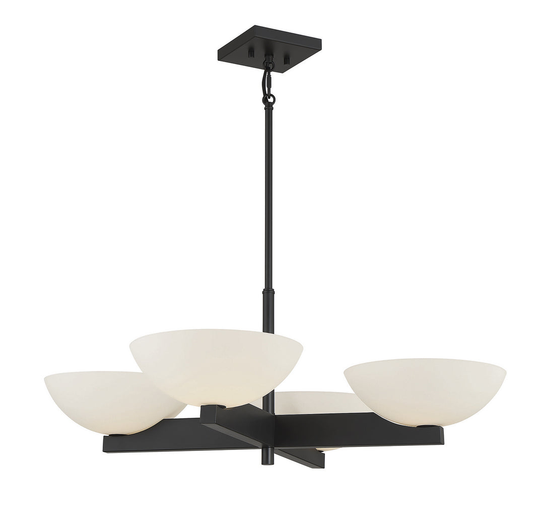 Savoy House Fallon 1-1613-4-89 Chandelier Light - Matte Black