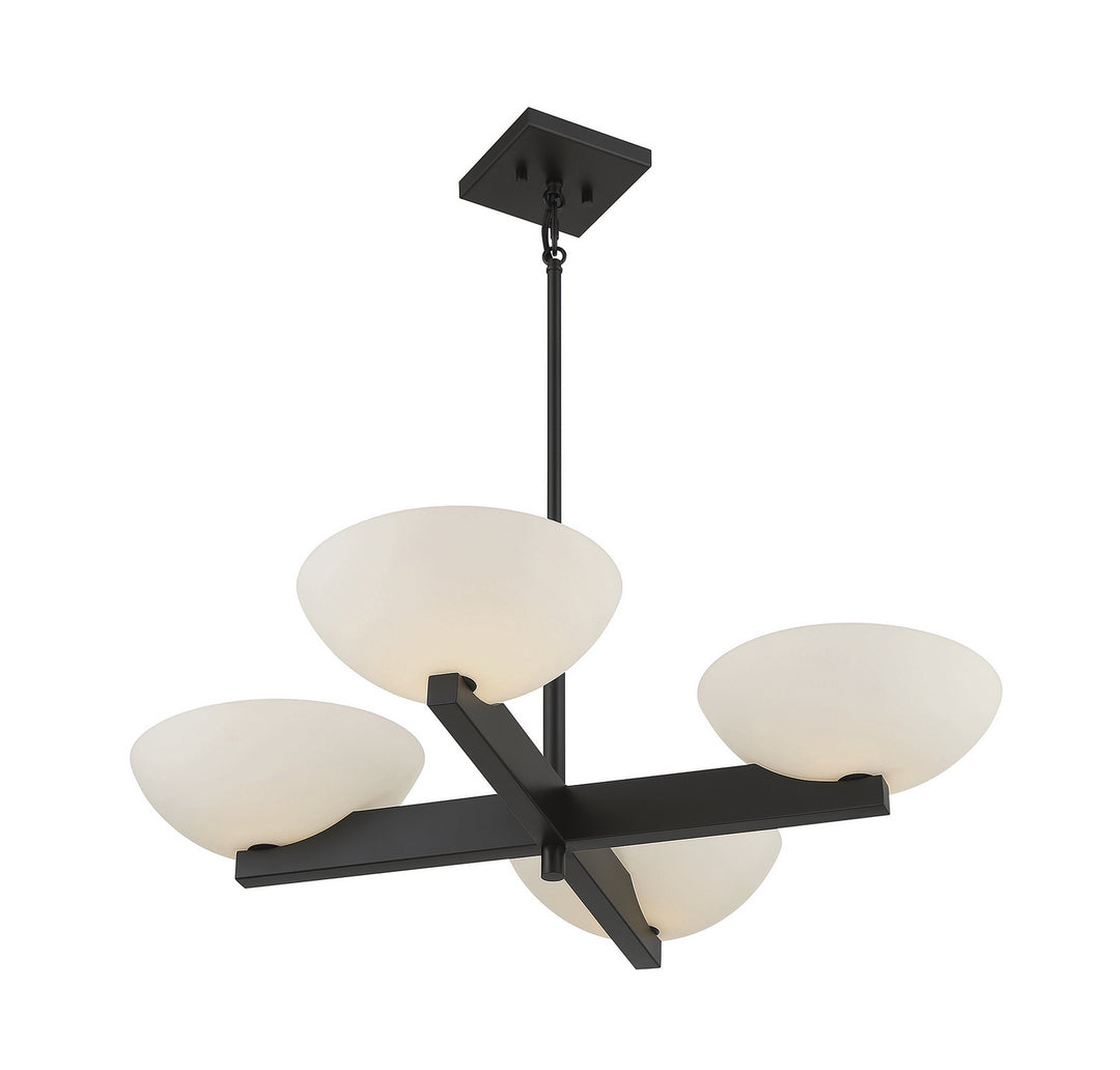 Savoy House Fallon 1-1613-4-89 Chandelier Light - Matte Black