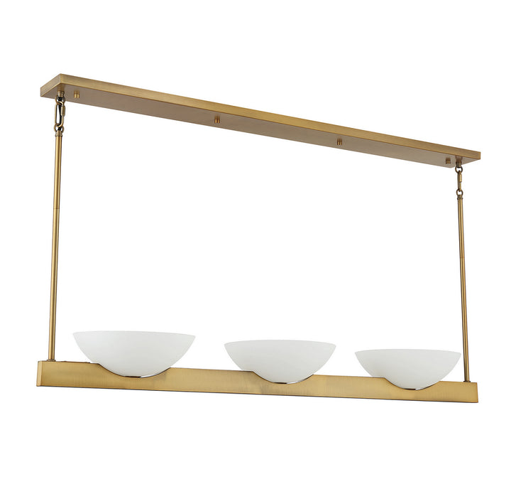 Savoy House Fallon 1-1614-3-322 Pendant Light - Warm Brass