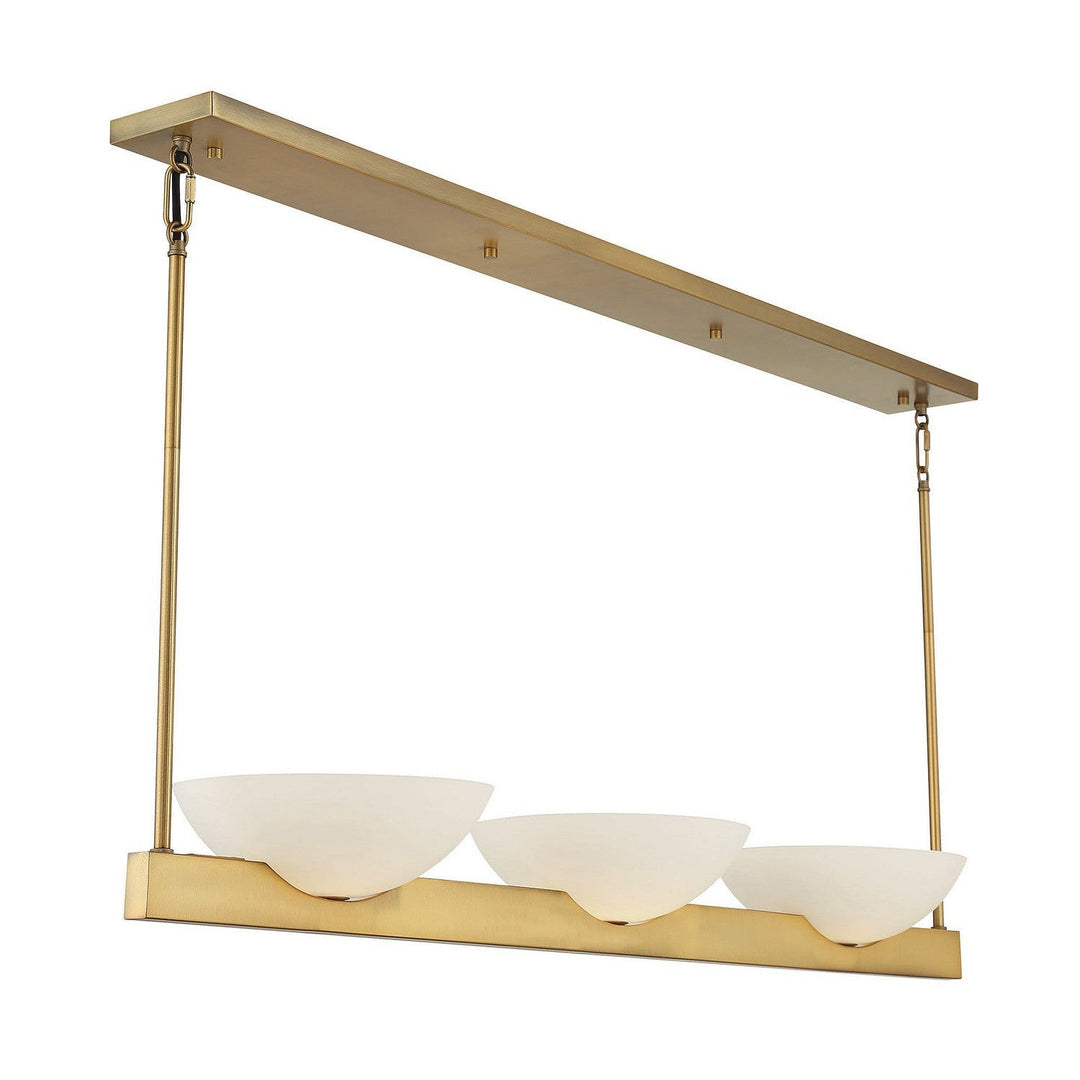Savoy House Fallon 1-1614-3-322 Pendant Light - Warm Brass