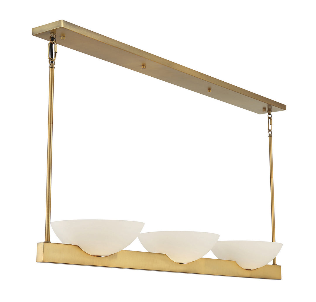 Savoy House Fallon 1-1614-3-322 Pendant Light - Warm Brass
