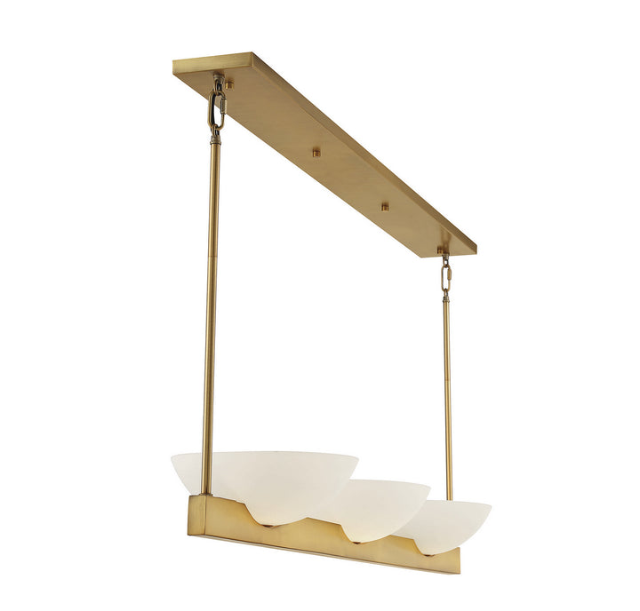 Savoy House Fallon 1-1614-3-322 Pendant Light - Warm Brass