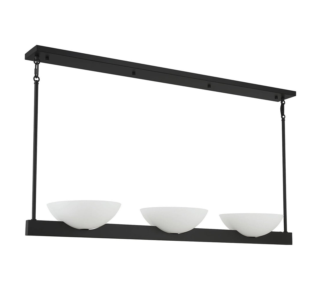 Savoy House Fallon 1-1614-3-89 Pendant Light - Matte Black