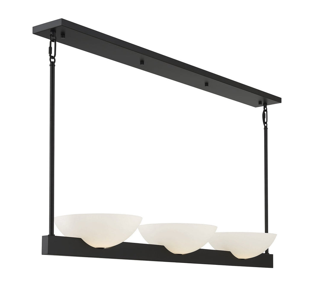 Savoy House Fallon 1-1614-3-89 Pendant Light - Matte Black