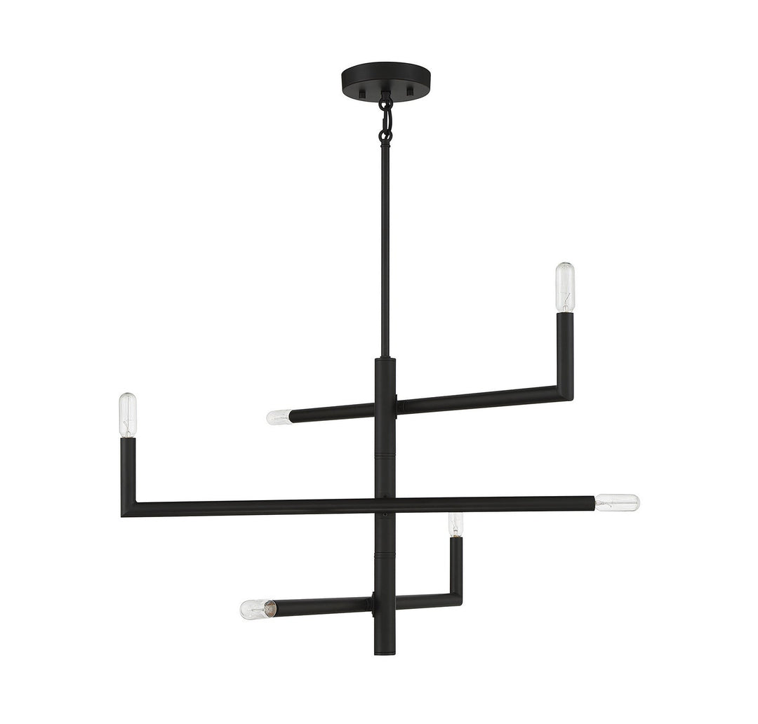 Savoy House Cristofer 1-1623-6-89 Chandelier Light - Matte Black