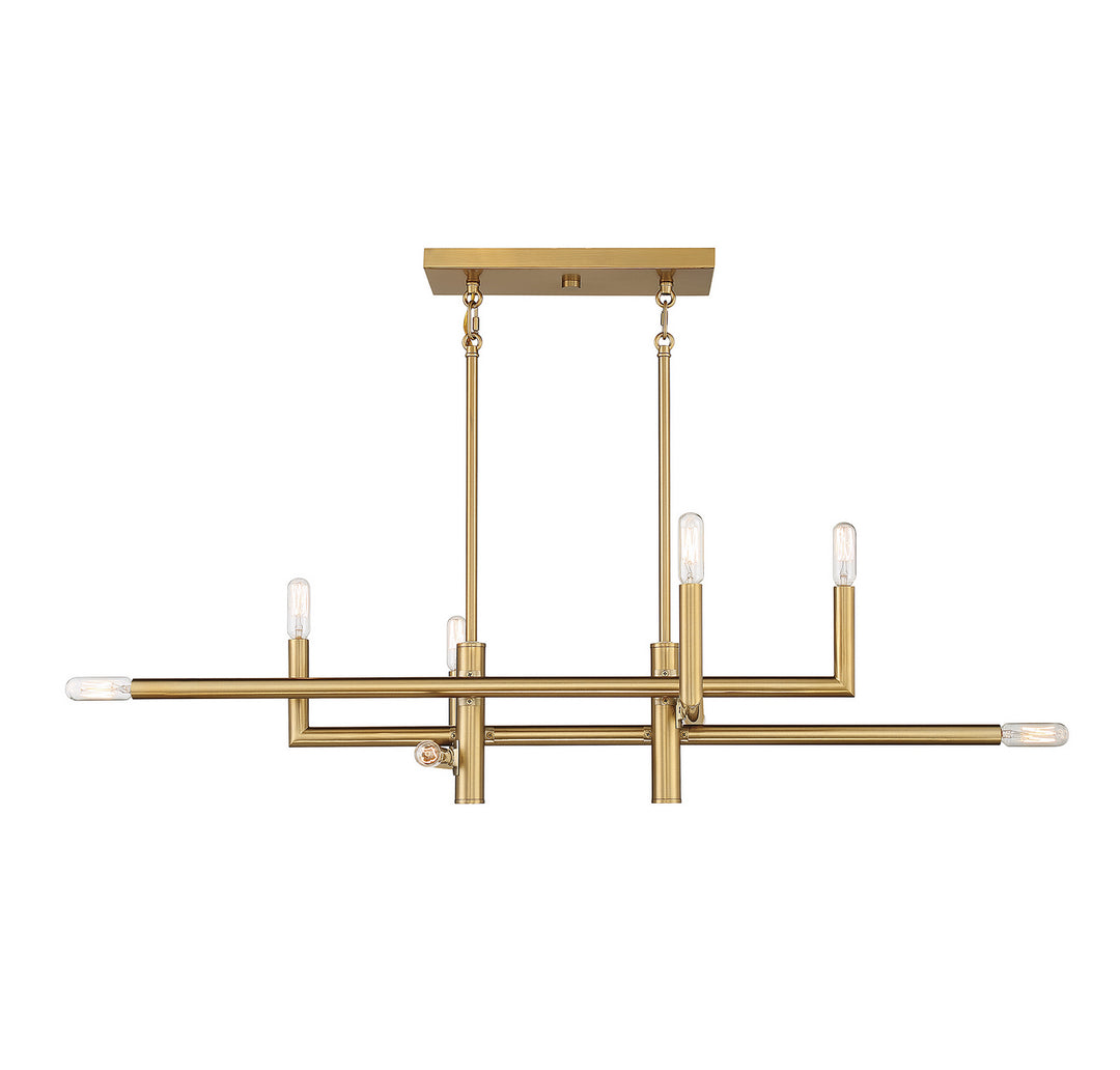 Savoy House Cristofer 1-1624-8-322 Pendant Light - Warm Brass