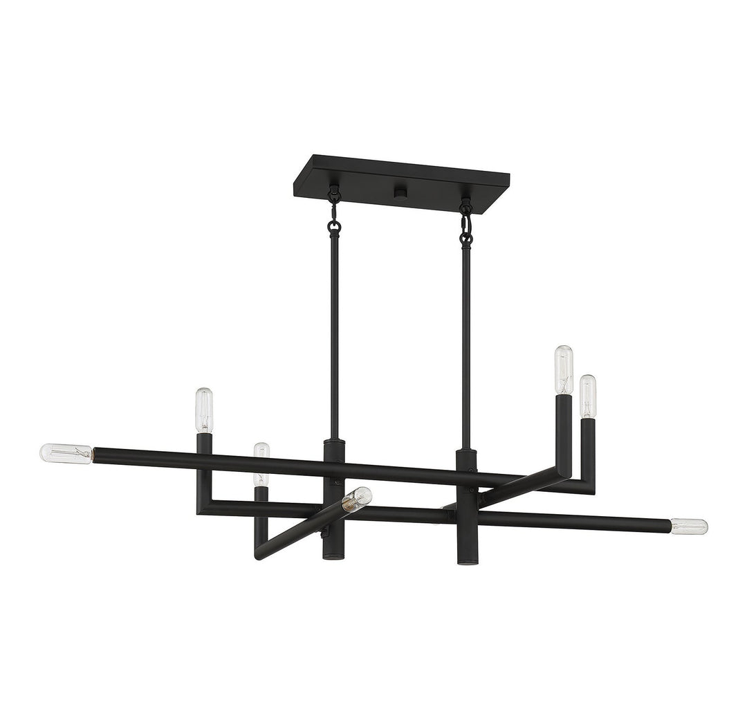 Savoy House Cristofer 1-1624-8-89 Pendant Light - Matte Black