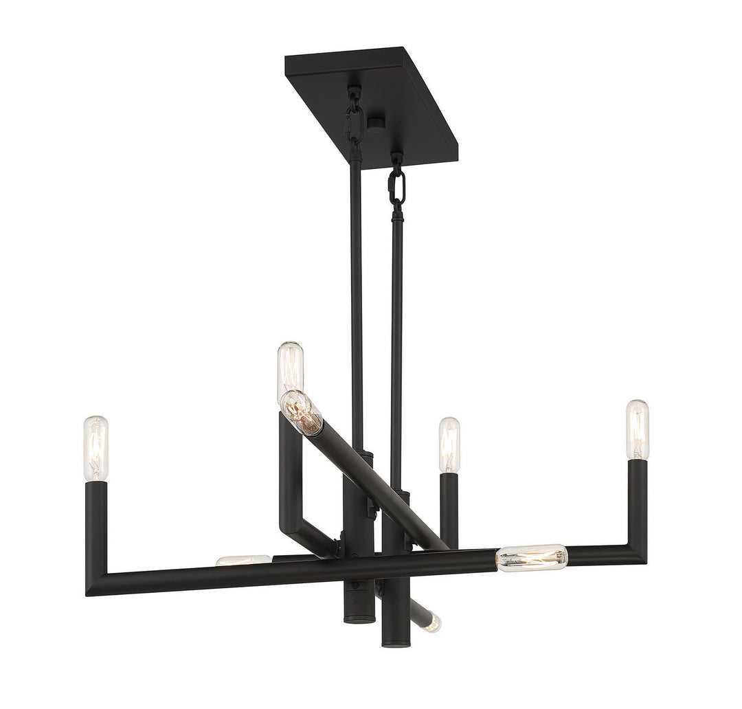 Savoy House Cristofer 1-1624-8-89 Pendant Light - Matte Black