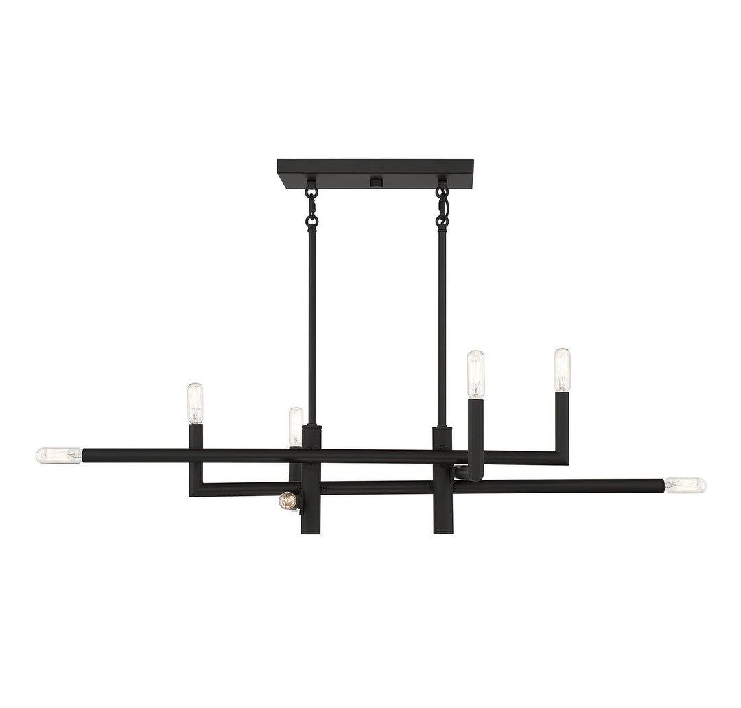 Savoy House Cristofer 1-1624-8-89 Pendant Light - Matte Black