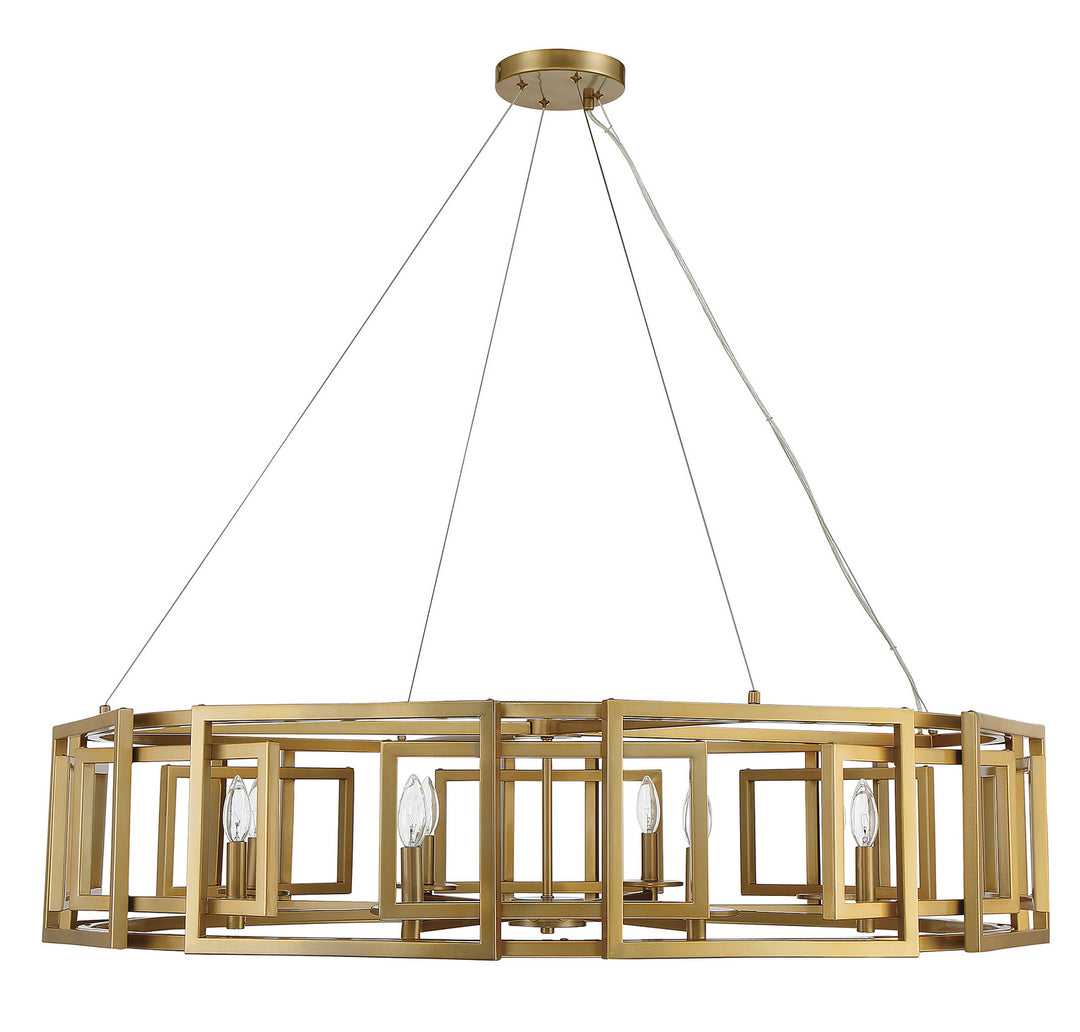 Savoy House Radcliffe 1-1675-8-171 Chandelier Light - Burnished Brass