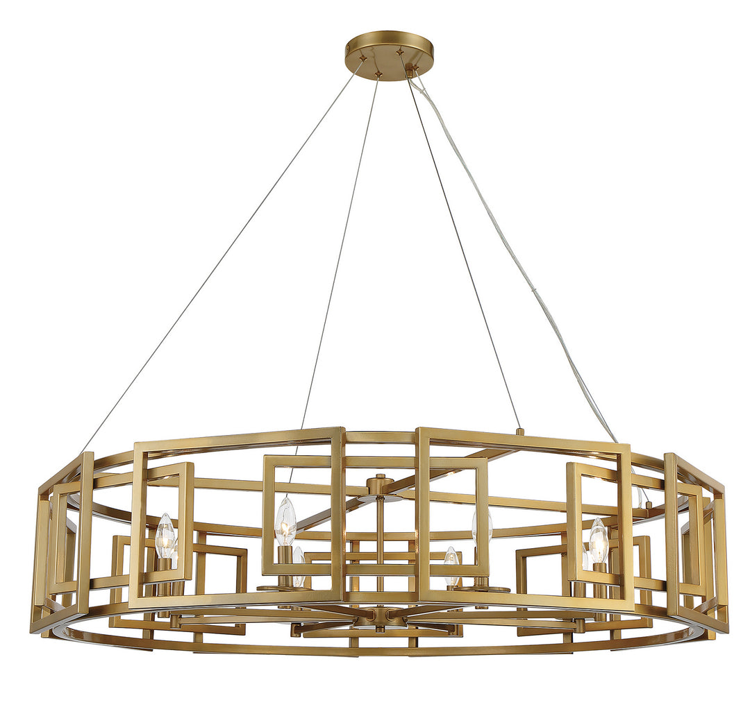 Savoy House Radcliffe 1-1675-8-171 Chandelier Light - Burnished Brass