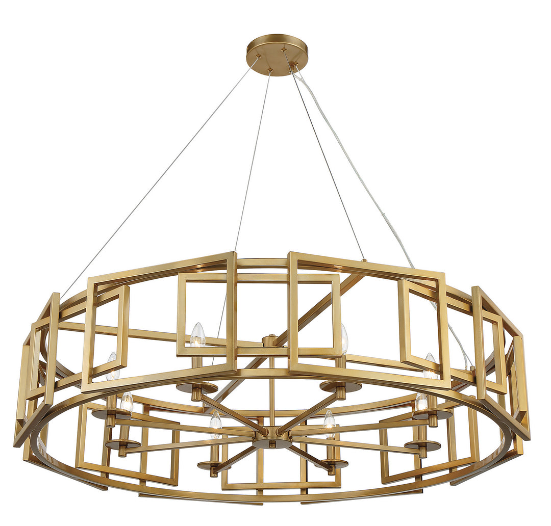 Savoy House Radcliffe 1-1675-8-171 Chandelier Light - Burnished Brass