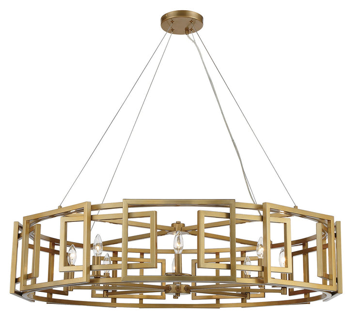 Savoy House Radcliffe 1-1675-8-171 Chandelier Light - Burnished Brass