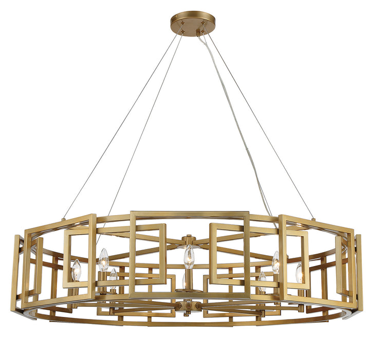 Savoy House Radcliffe 1-1675-8-171 Chandelier Light - Burnished Brass