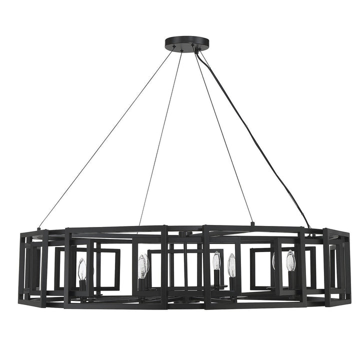Savoy House Radcliffe 1-1675-8-89 Chandelier Light - Matte Black