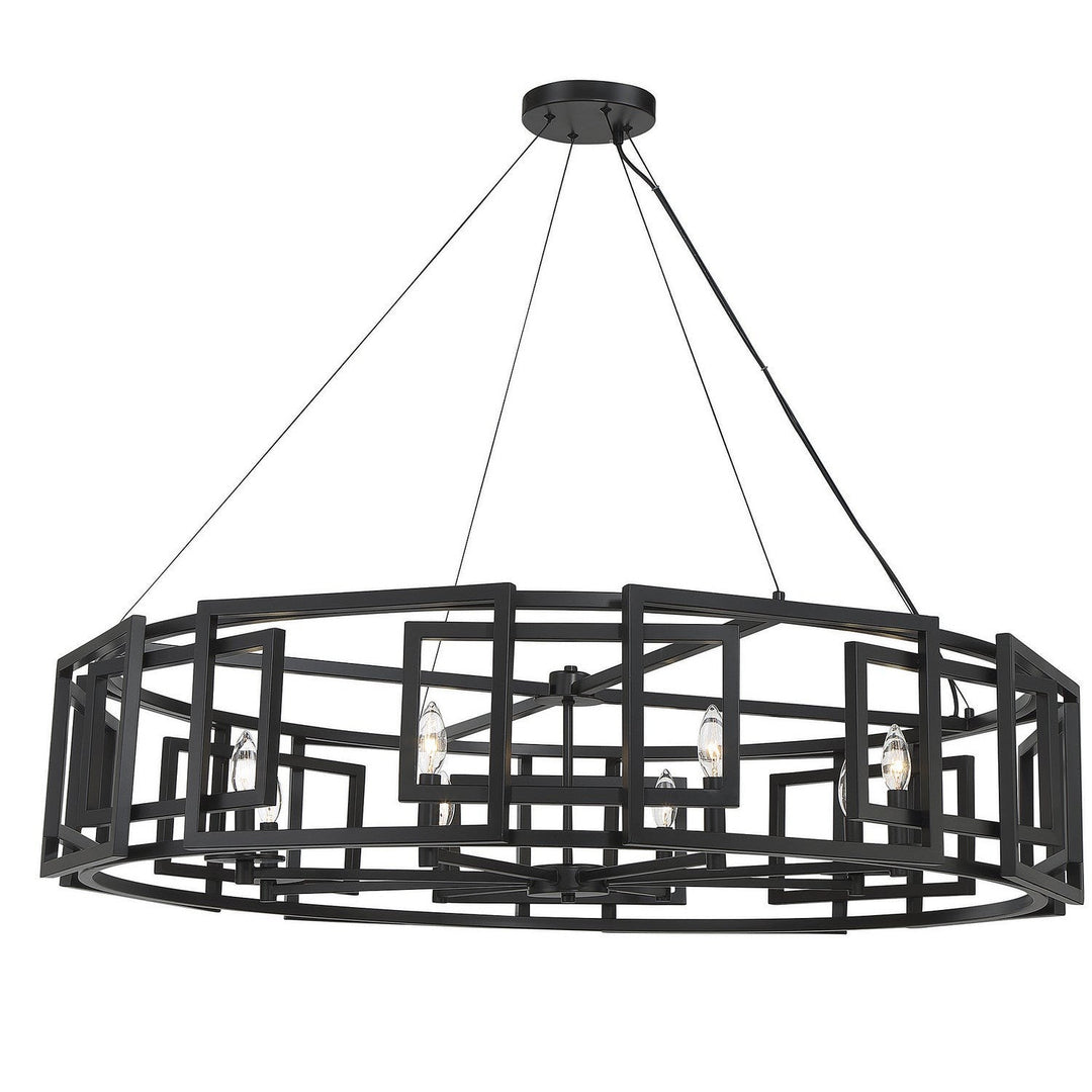 Savoy House Radcliffe 1-1675-8-89 Chandelier Light - Matte Black