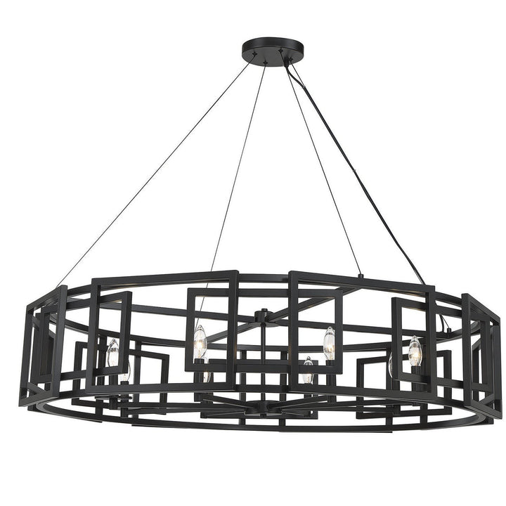 Savoy House Radcliffe 1-1675-8-89 Chandelier Light - Matte Black