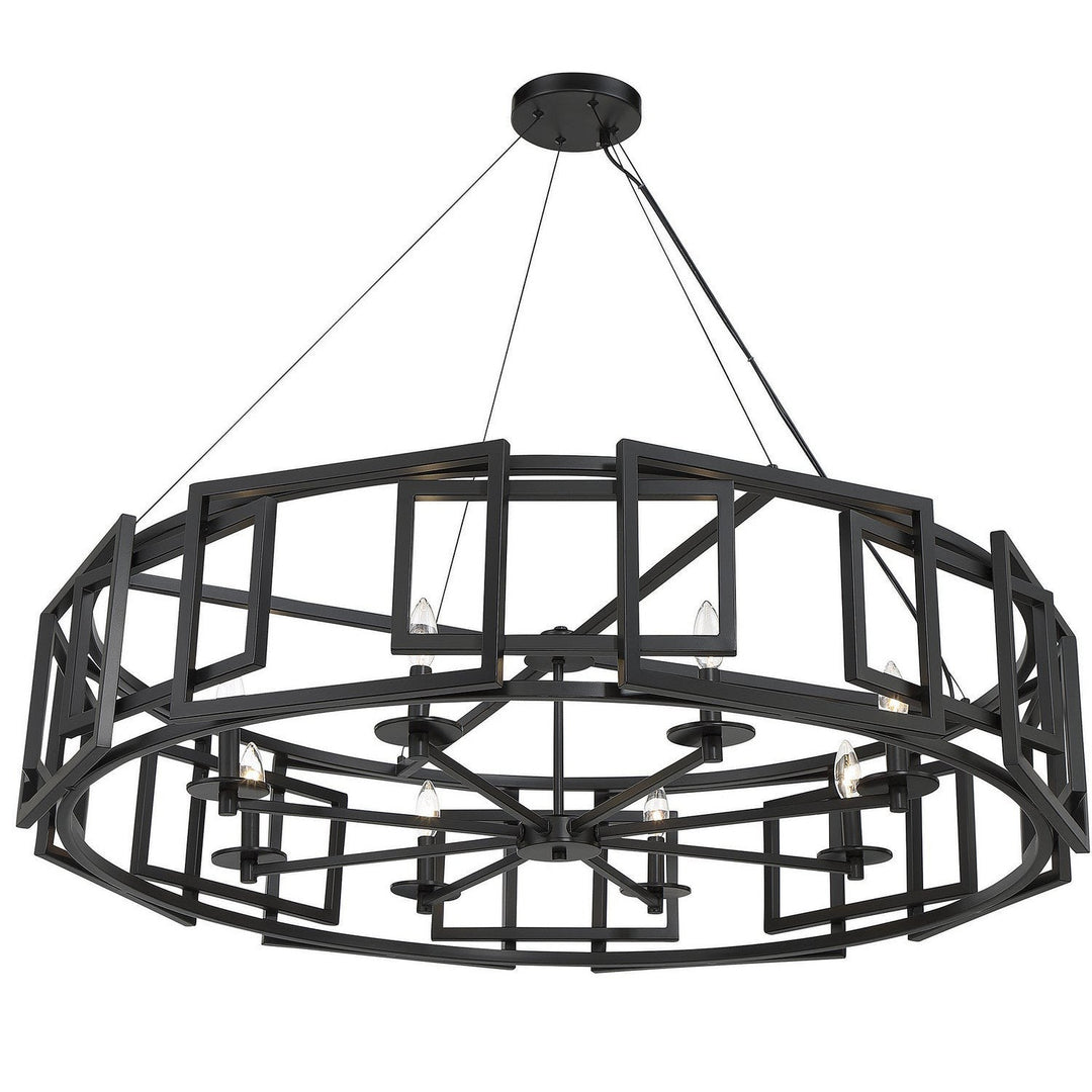 Savoy House Radcliffe 1-1675-8-89 Chandelier Light - Matte Black