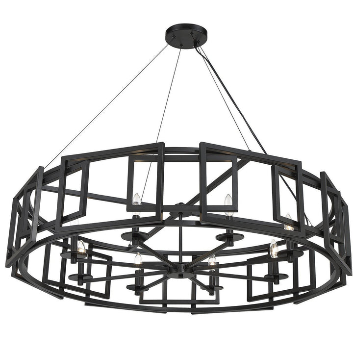Savoy House Radcliffe 1-1675-8-89 Chandelier Light - Matte Black