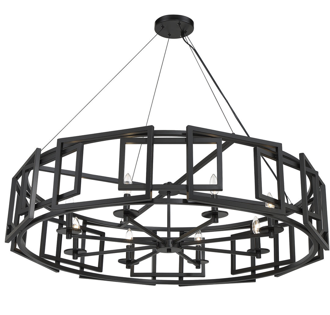Savoy House Radcliffe 1-1675-8-89 Chandelier Light - Matte Black