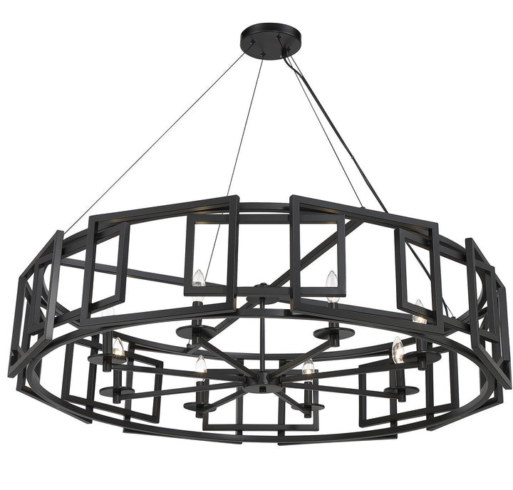 Savoy House Radcliffe 1-1675-8-89 Chandelier Light - Matte Black