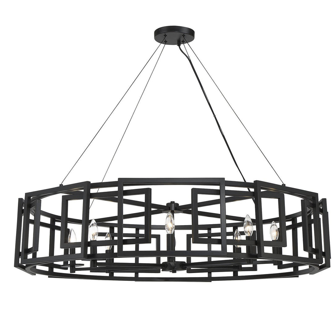 Savoy House Radcliffe 1-1675-8-89 Chandelier Light - Matte Black