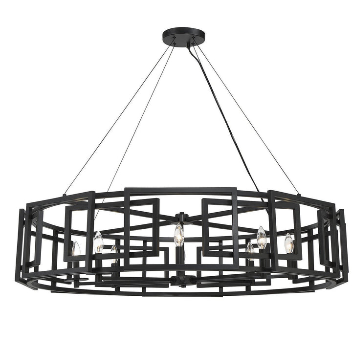 Savoy House Radcliffe 1-1675-8-89 Chandelier Light - Matte Black