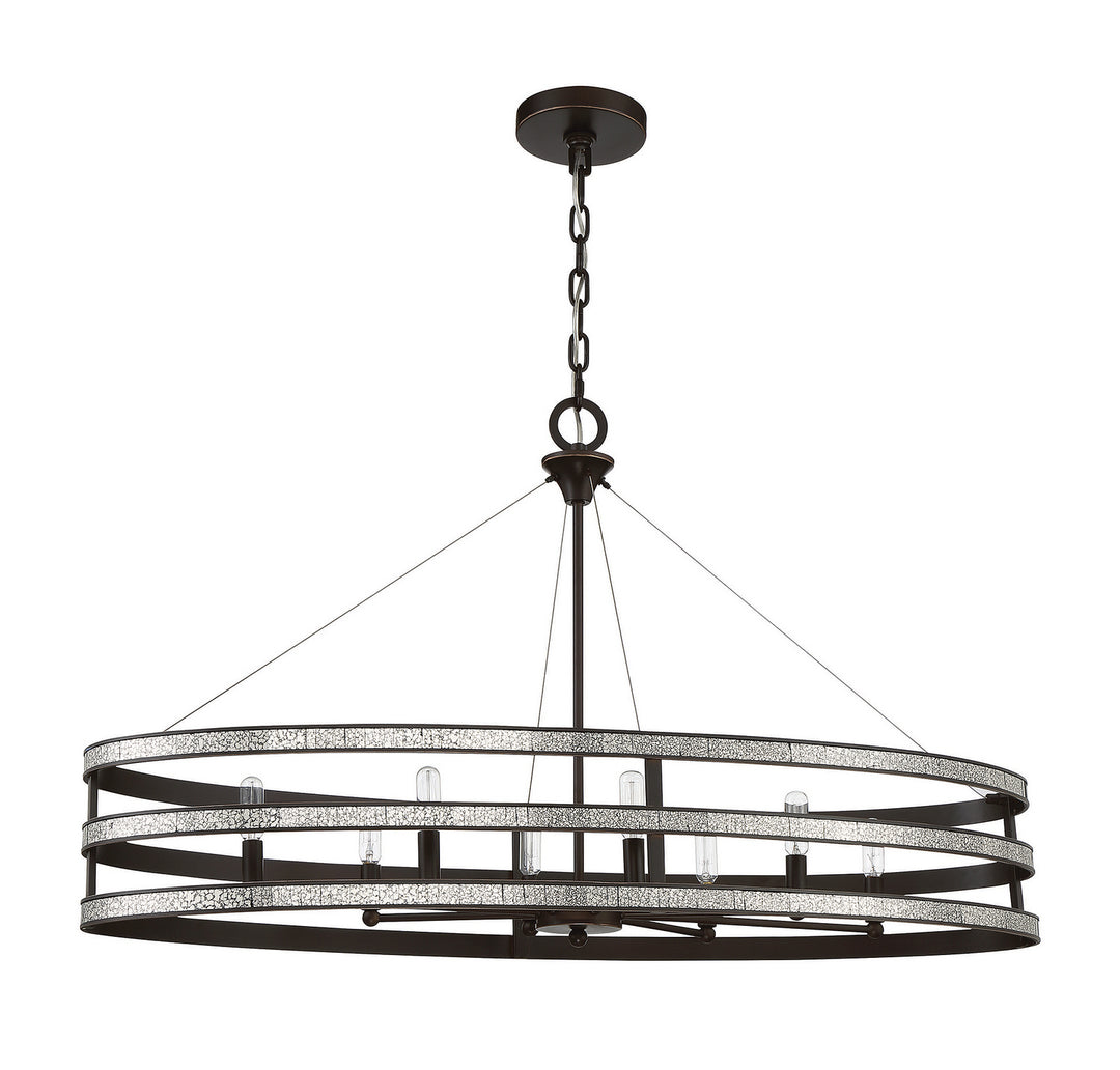 Savoy House Madera 1-1709-8-13 Chandelier Light - English Bronze