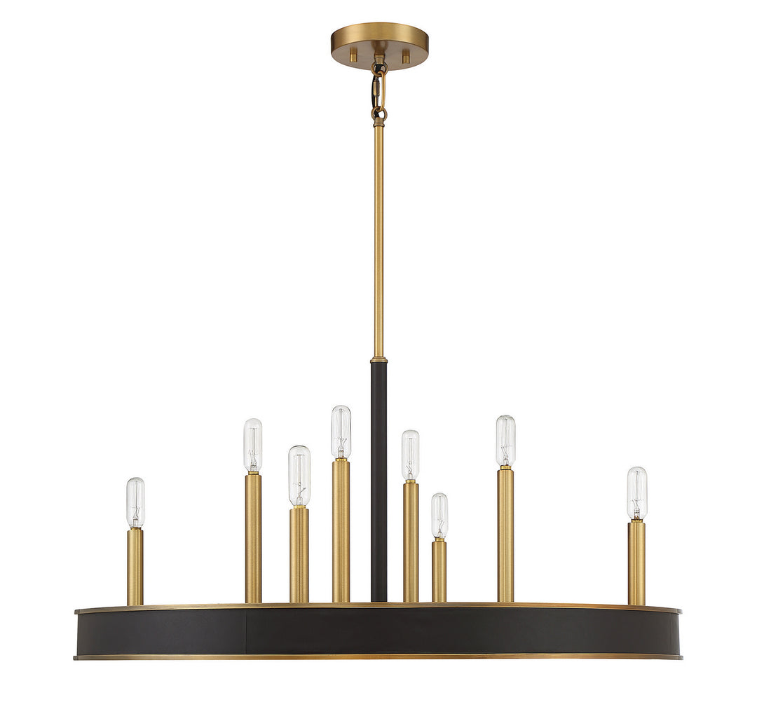 Savoy House Chaucer 1-1716-8-322 Chandelier Light - Warm Brass