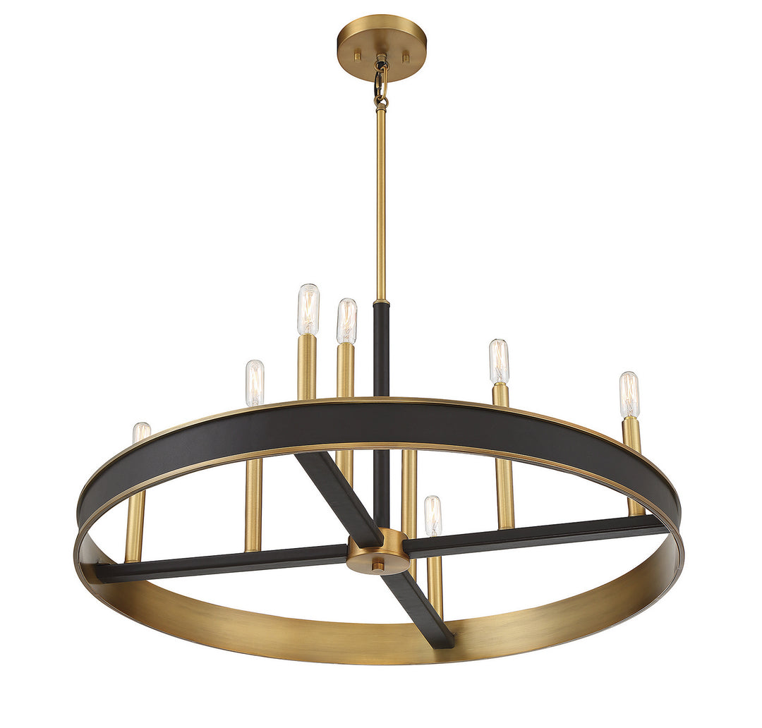 Savoy House Chaucer 1-1716-8-322 Chandelier Light - Warm Brass