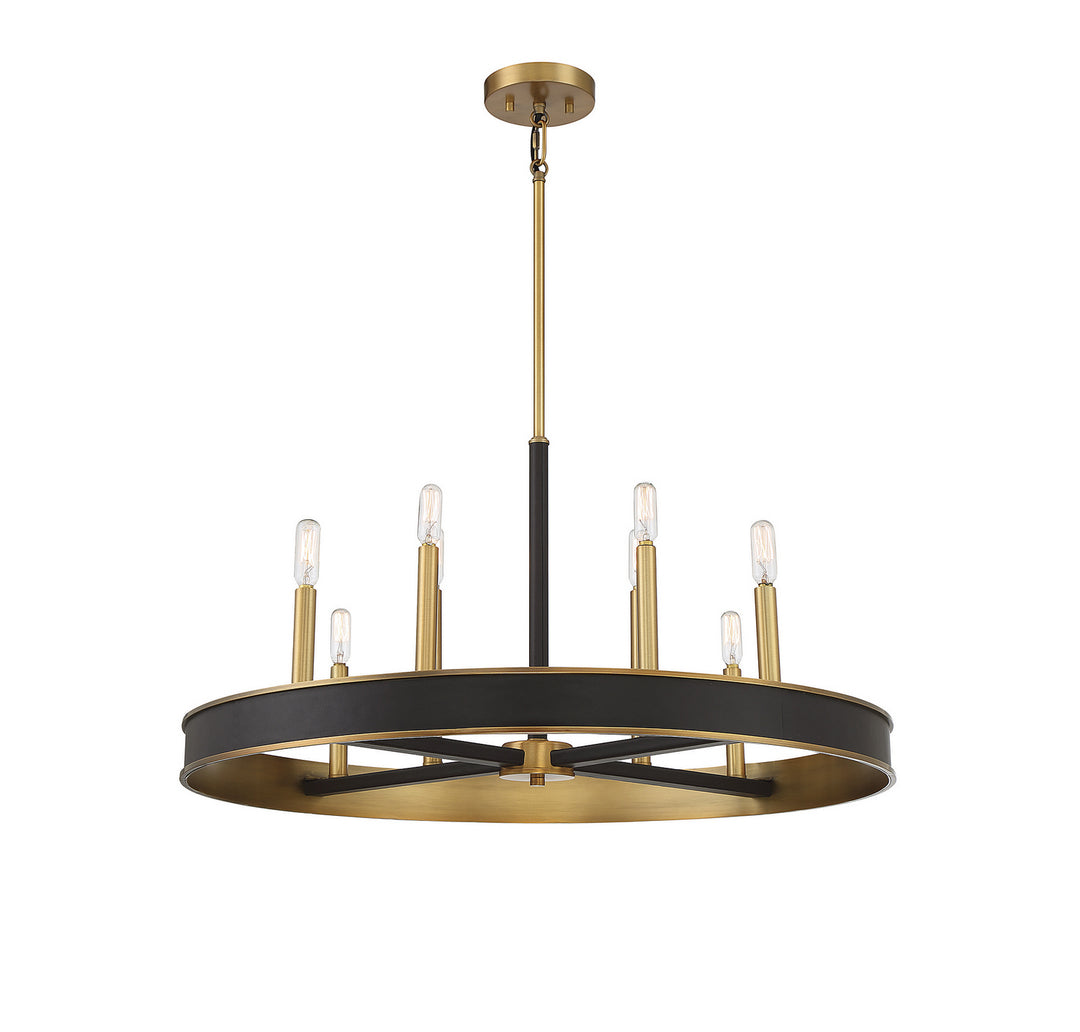 Savoy House Chaucer 1-1716-8-322 Chandelier Light - Warm Brass